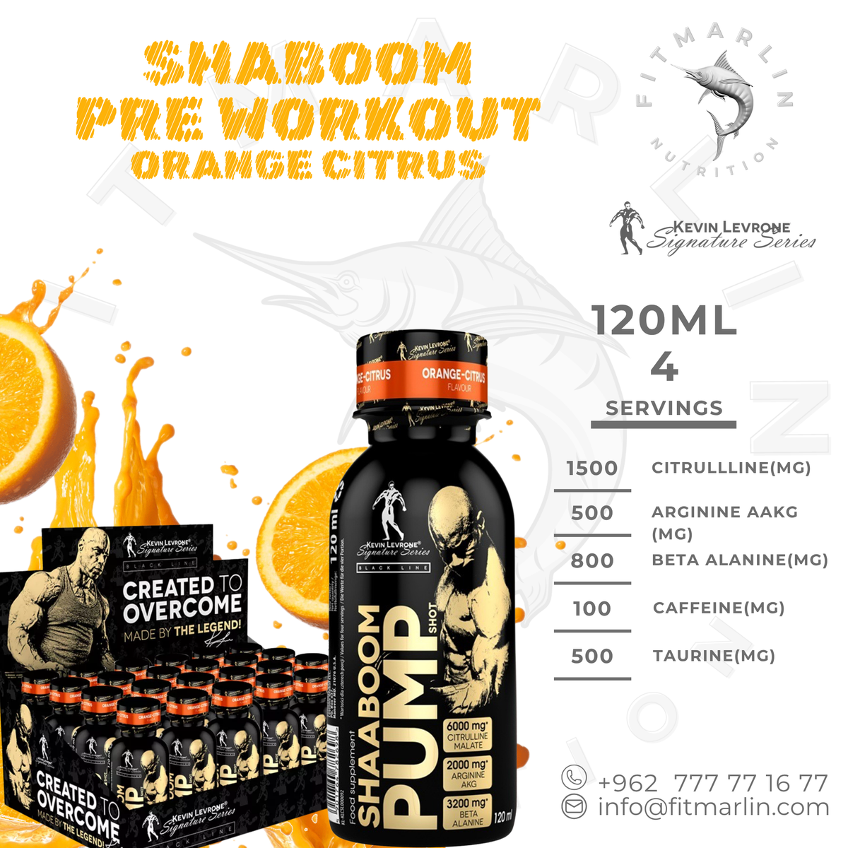 Shaaboom Pump Juice Shot  – 120ML