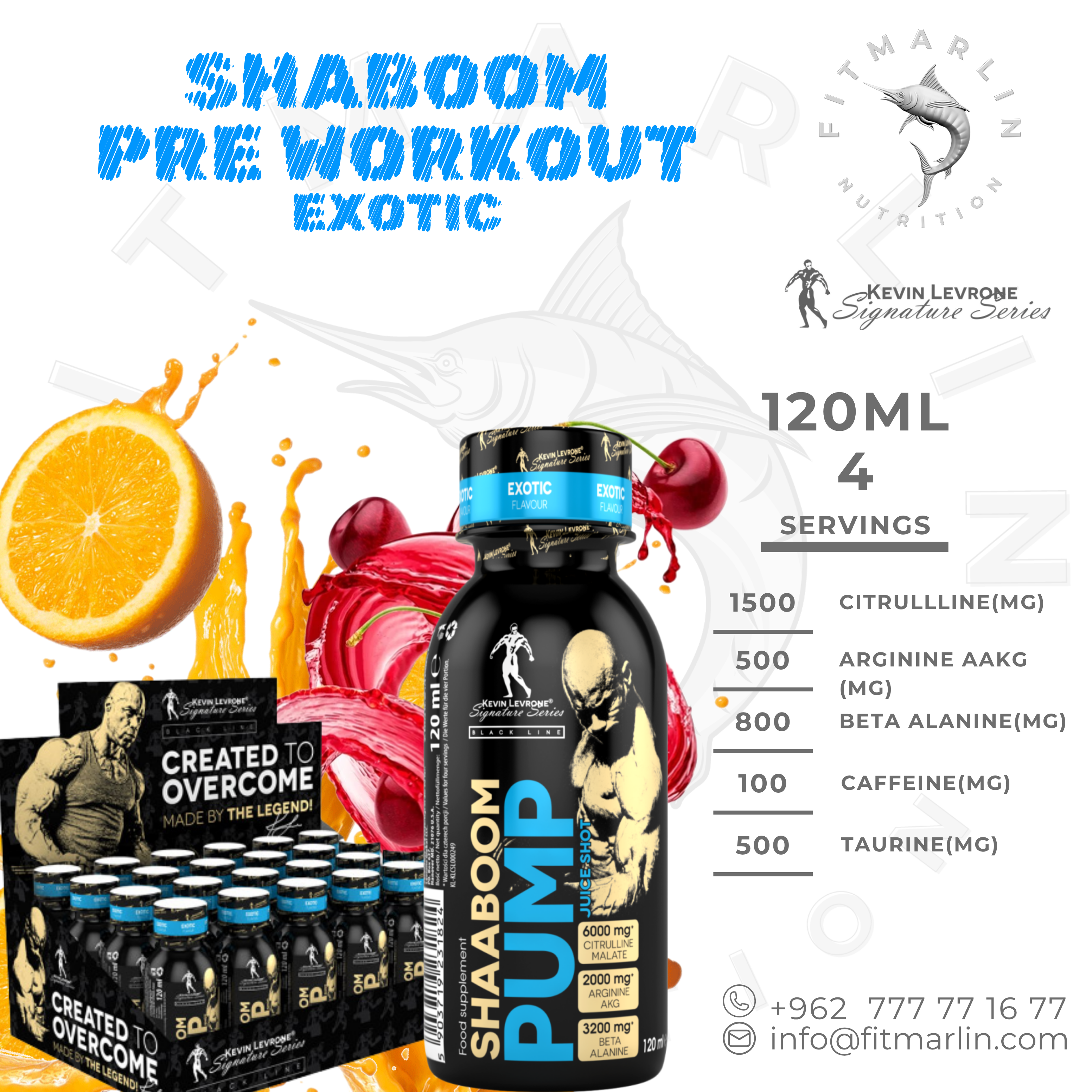 Shaaboom Pump Juice Shot  – 120ML