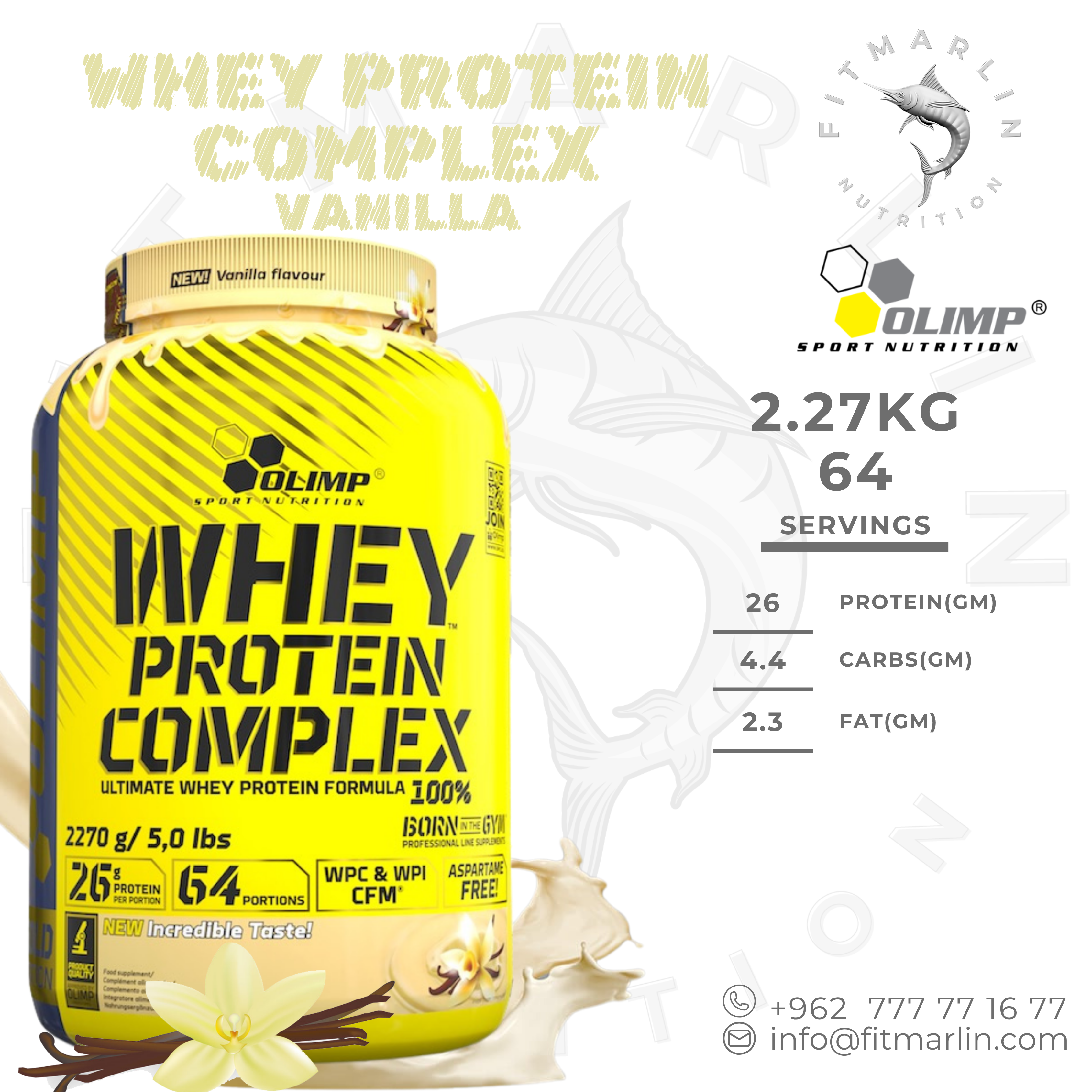 Olimp Whey Protein Complex (1.3lb,700gm)