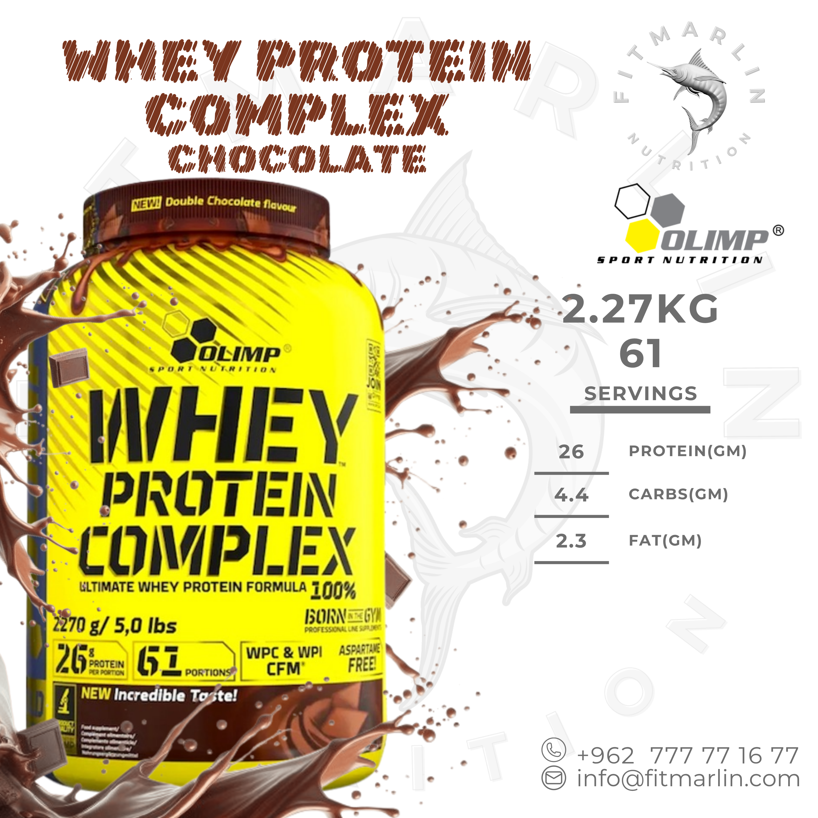Olimp Whey Protein Complex (1.3lb,700gm)