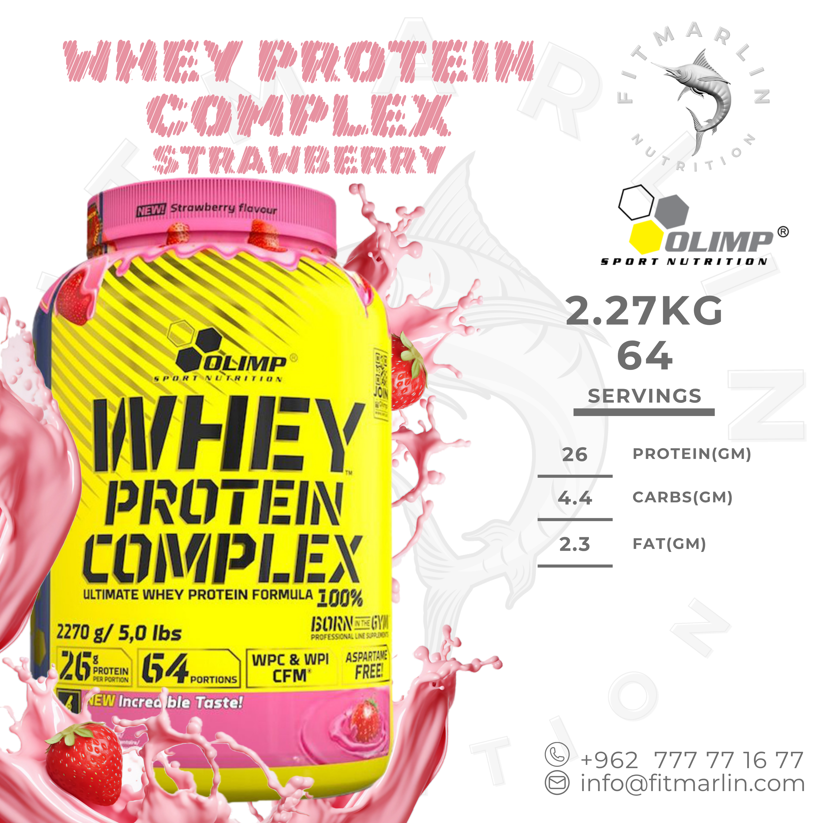 Olimp Whey Protein Complex (1.3lb,700gm)
