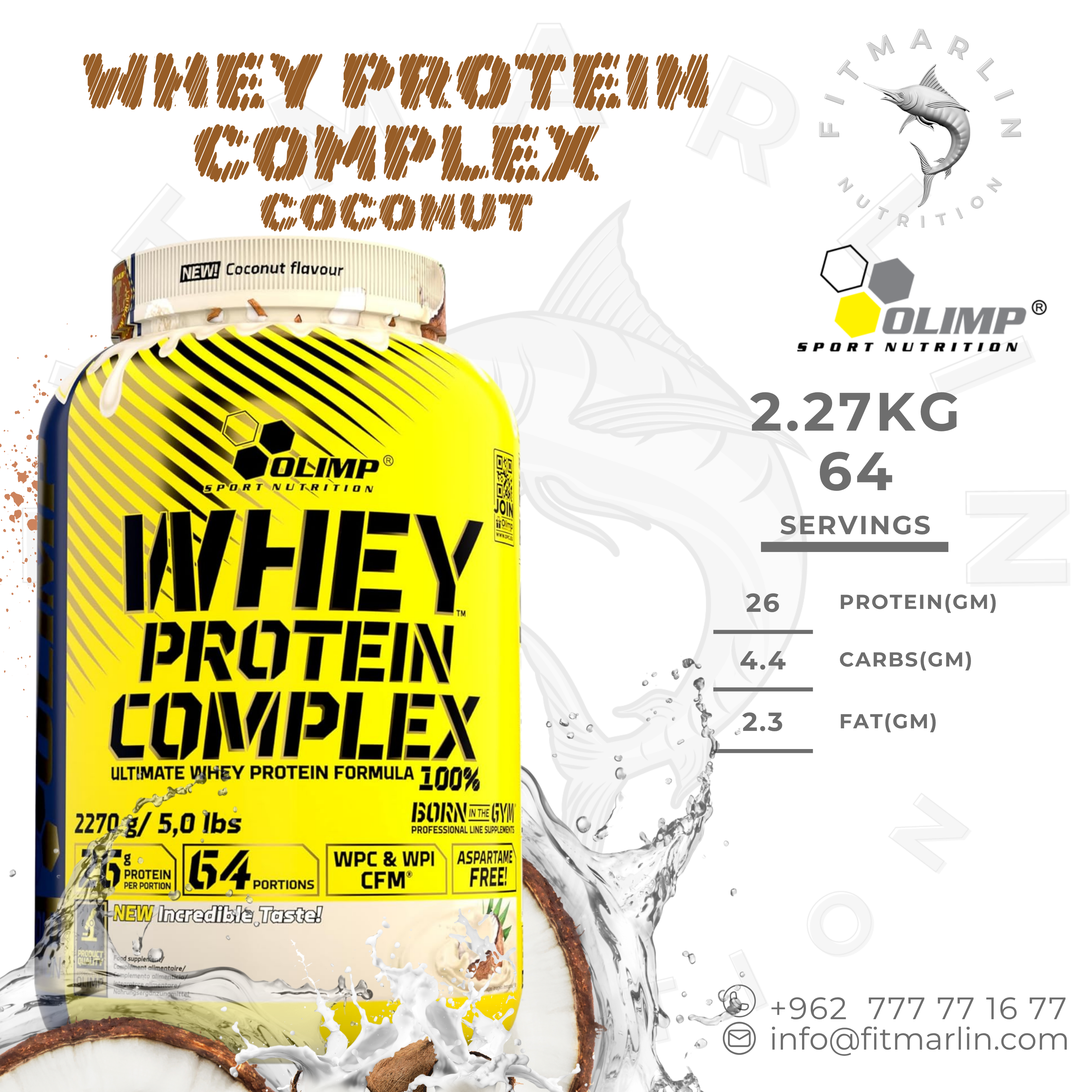 Olimp Whey Protein Complex (1.3lb,700gm)