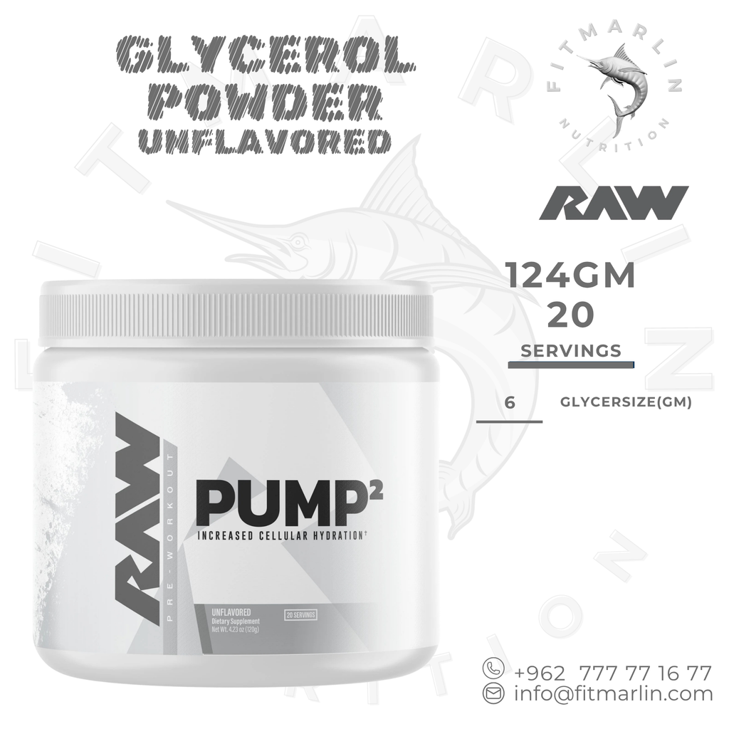 RAW Nutrition Pump² Glycerol Powder 124g
