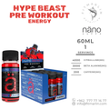 Nano Supps Hype Beast Pre Workout Shot 60ml