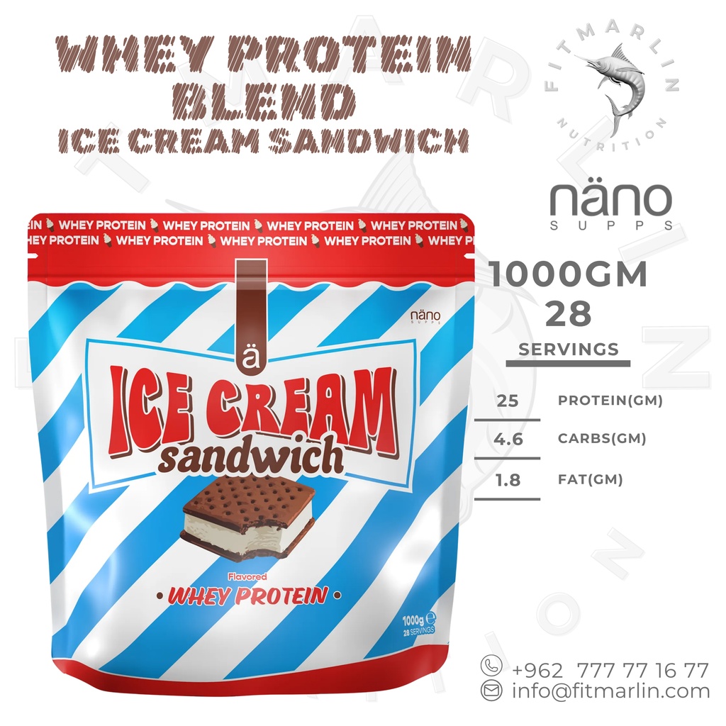 Nano Supps Whey Protein – 1000g