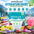 Venture Pal Hydration Boost Electrolyte Drink Mix – Variety Pack – 16 Sticks