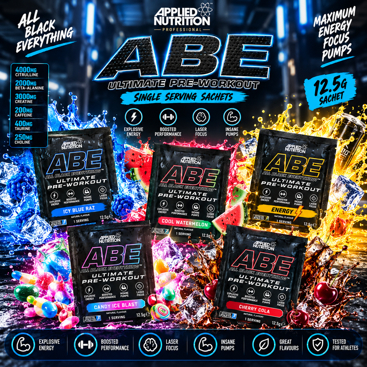Applied Nutrition ABE Pre-Workout Sachet 12.5g