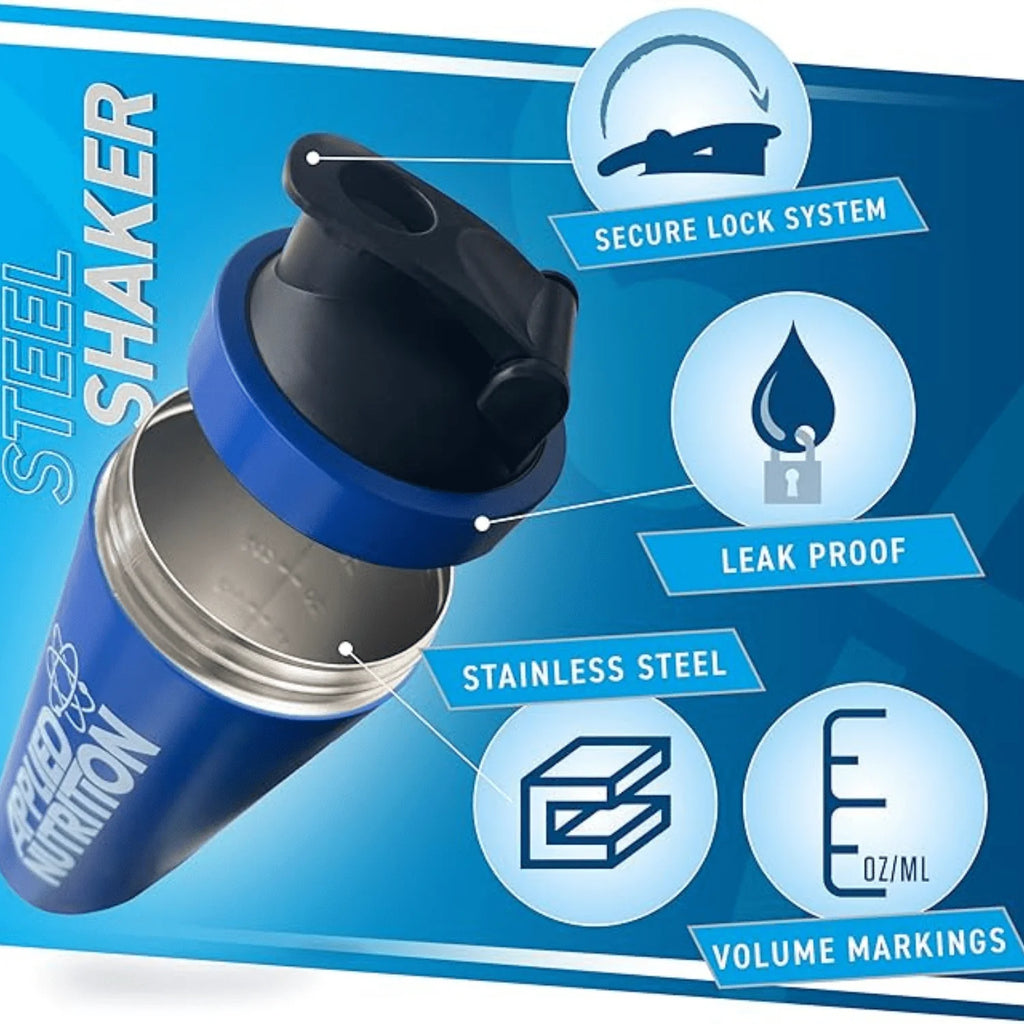 Applied Nutrition Stainless Steel Shaker 750ml