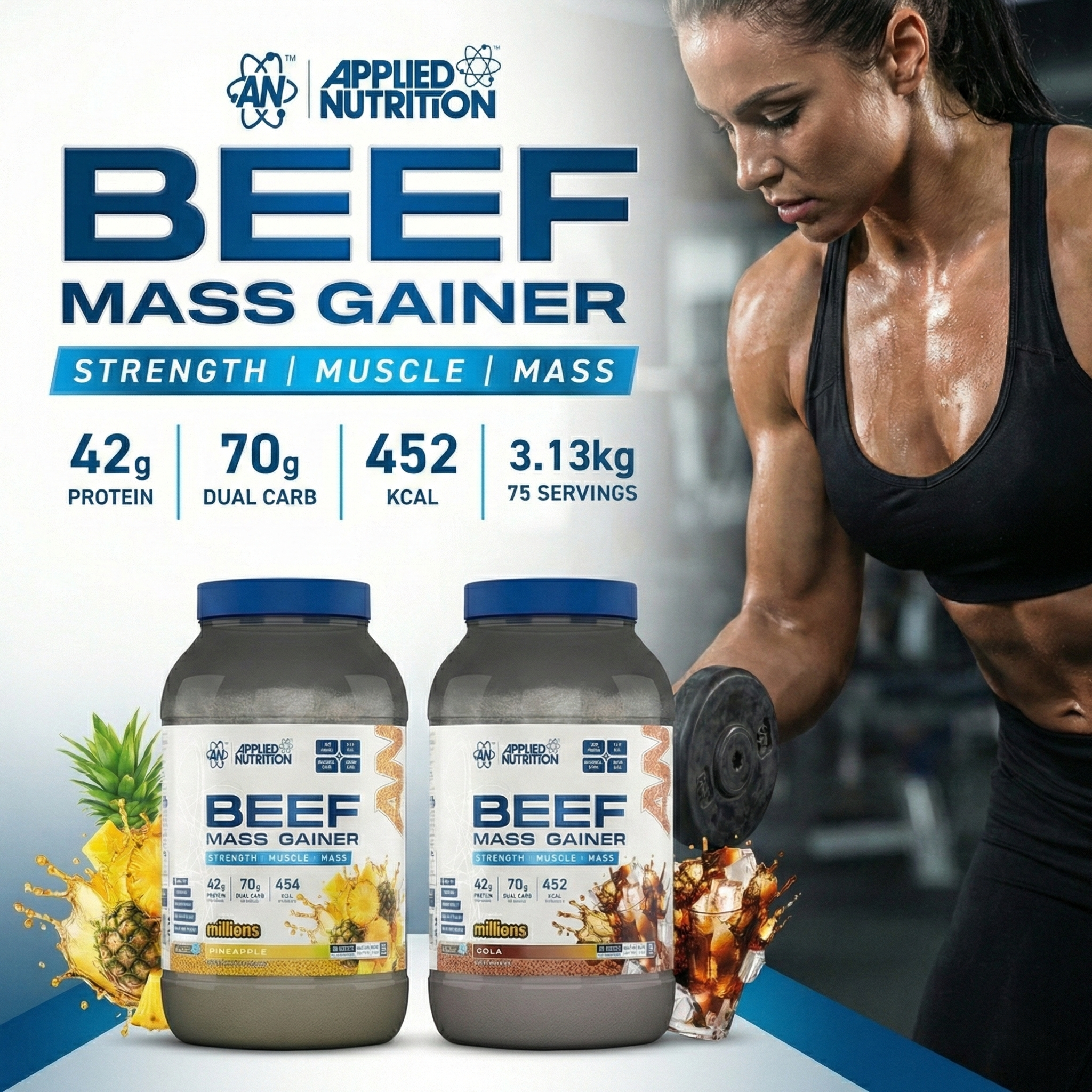 Applied Beef Mass Gainer 3KG