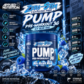Applied Pump 3G Zero Stim – Icy Blue Raz – 375GM