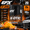 EFX Sports K-OTIC Pre-Workout – Orange Mango – 500g