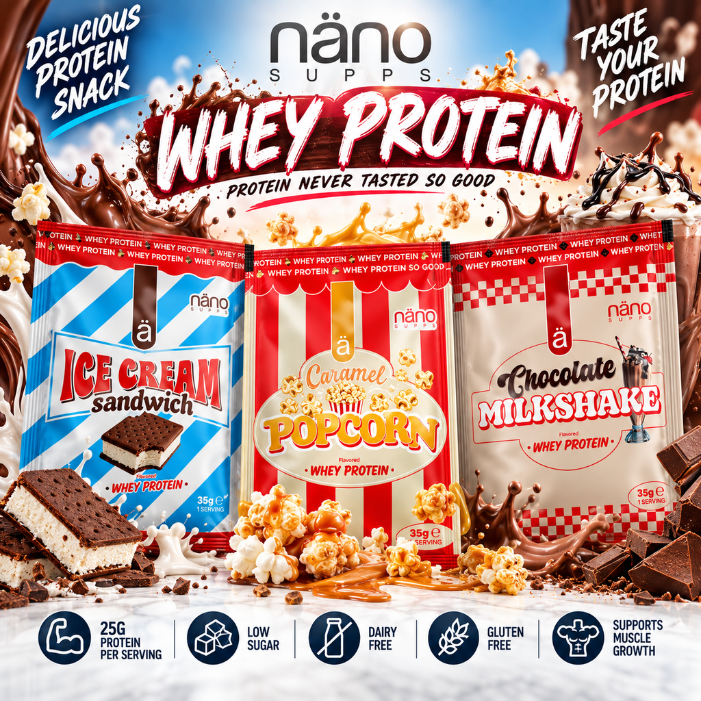 Nano Supps Whey Protein Sachet 35g