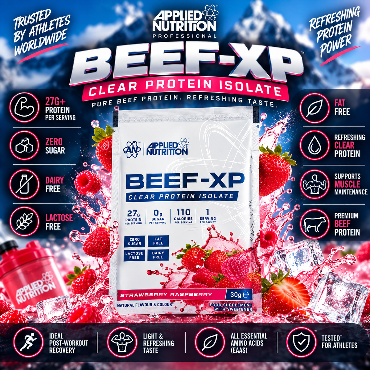 Applied Nutrition BEEF-XP Clear Beef Protein Isolate Sachet 30g